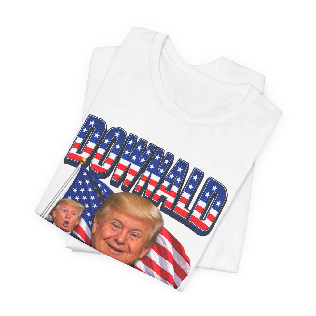 Donald Trump Patriotic Graphic T-Shirt – USA Political Humor Tee