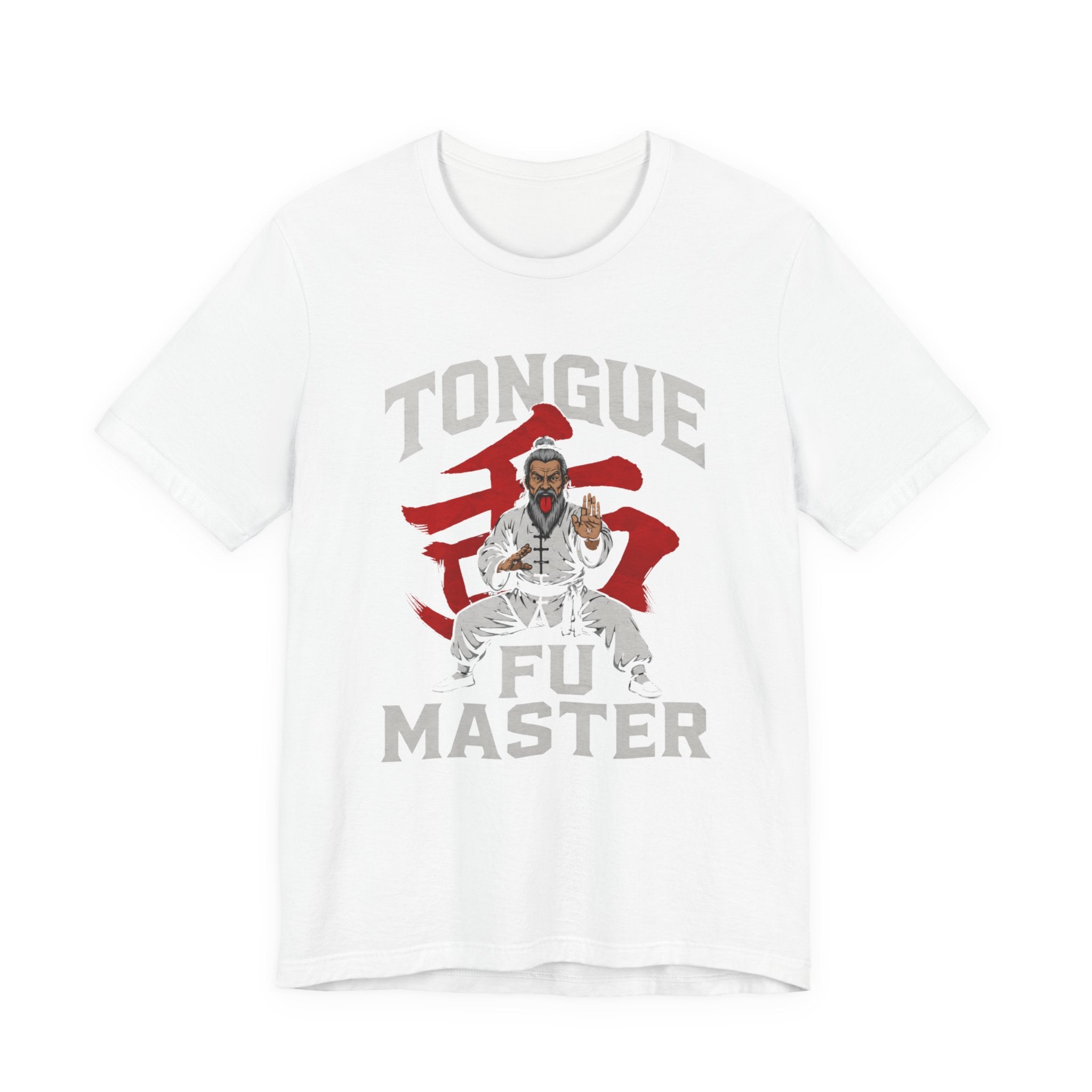 Tongue Fu Master Funny Martial Arts T-Shirt – Edgy Adult Humor Graphic Tee